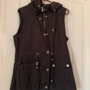 Womens YMI gray utility vest